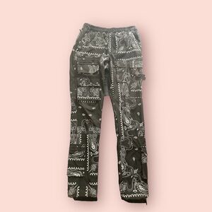 (Retail $40) Men American Stitch Paisley Cargo Pants (size L)